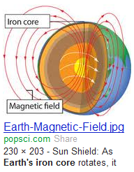 iron core - Earth